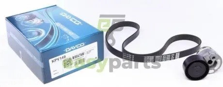 Роликовий модуль натягувача ременя (ролик, ремінь) DAYCO KPV149