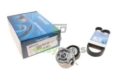 Комплект ременя генератора Fiat Punto 1.3D 03-12/Panda 04-/Ford KA 1.3TDCi 08-16 DAYCO KPV276