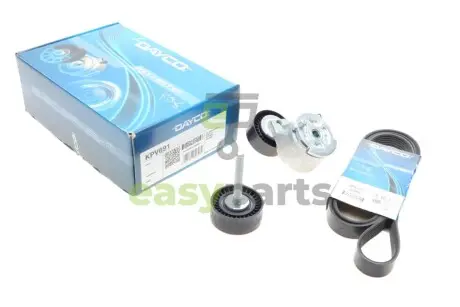 Комплект ременя генератора Fiat Doblo/Opel Combo 1.3/1.4D 07- DAYCO KPV691
