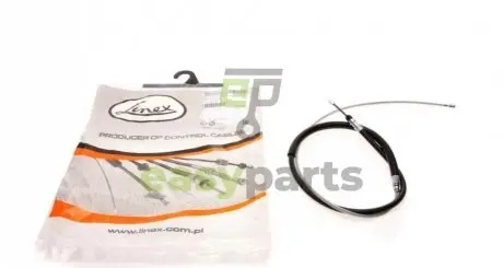 Трос ручника BMW 3 (E90) 04-11 (1533/755 мм) LINEX 06.01.44