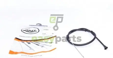 Трос ручника (задній) (R) Fiat Panda/500 03- (1430/1202mm) LINEX 14.02.76