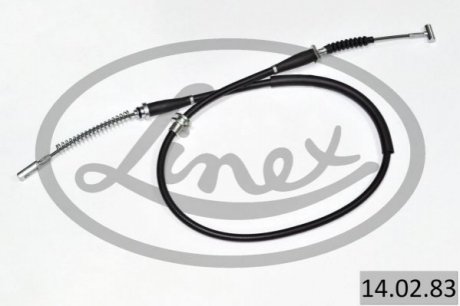 Трос ручника Iveco Daily IV/V 06- (1316/980 мм) LINEX 14.02.83 (фото 1)