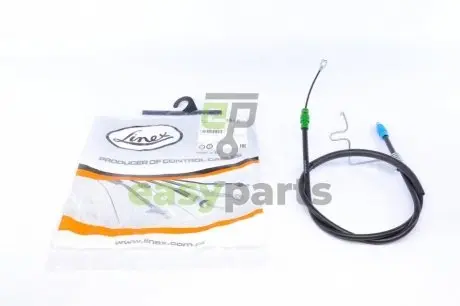 Трос ручника (задній) (L) Ford Transit 06- (RWD) (1506/1305mm) LINEX 15.02.45