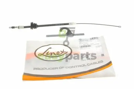 Трос ручника (задній) Opel Astra F 1.4-2.0 91-98 (1689/1092+1274/681mm) LINEX 32.01.18