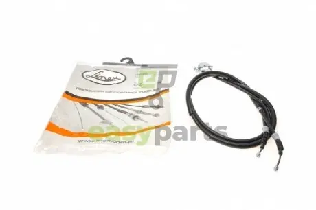 Трос ручника (задній) Opel Astra 1.2-1.7 CDTI 05- (1326/1156+1293/1085mm) LINEX 32.02.08