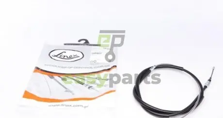 Трос ручника (задній) Peugeot 307/Citroen C4 02- (2115/1316mm) LINEX 33.01.58