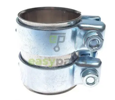 FISCHER зєднувач 60/64,5x80 мм Stainless Steel 430 + clamps in MS + 10.9 Fischer Automotive One (FA1) 004-860