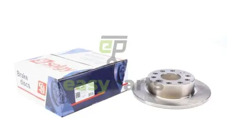 Диск гальмівний (задній) VW Caddy 04-15 (253x10) Solgy 208092