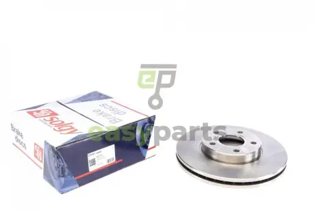 Диск гальмівний (передній) Ford C-max/Focus/Volvo C30/C70/S40/V50 04- (278x25) Solgy 208094