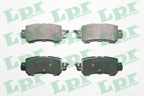 Тормозные колодки дисковые LPR 05P1756