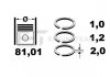 Комплект поршневых колец ET ENGINETEAM R1005700 (фото 2)