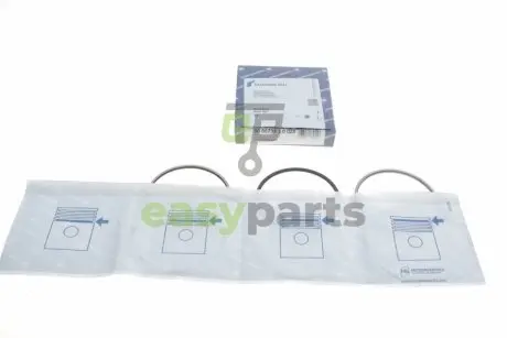 Кільця поршневі VW LT/Crafter 2.5TDI 99-13 (81.26mm/+0.25) (2-3-2.5) KOLBENSCHMIDT 800073910025