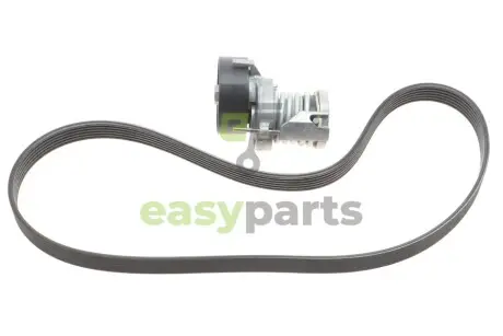 Комплект ременя генератора Audi A2/Seat Ibiza/Skoda Fabia/VW Golf/Polo 1.4/1.6/1.6FSI 97-15 (6PK1076) SKF VKMA 31216