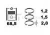 Комплект поршневых колец ET ENGINETEAM R1001200 (фото 2)
