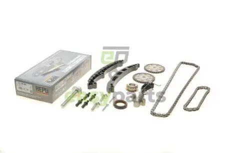 Комплект ланцюга ГРМ VW Golf V/Polo 1.4TSI 03- (z=130) HEPU 21-0466