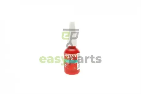 LOCTITE 270, 10ML Фіксатор різьби (зелений) (високої фіксації) макс. діаметр різьби М20 HENKEL / LOCTITE 1918994