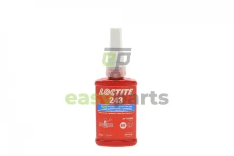 LOCTITE 243, 50ML Фіксатор різьби (синій) (середньої фіксації), макс. діаметр різьби М36 HENKEL / LOCTITE 1335863