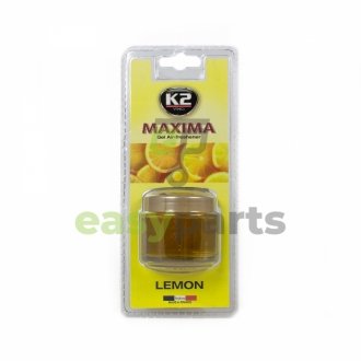 Освіжувач повітря салону Maxima Lemon (50мл) K2 V605