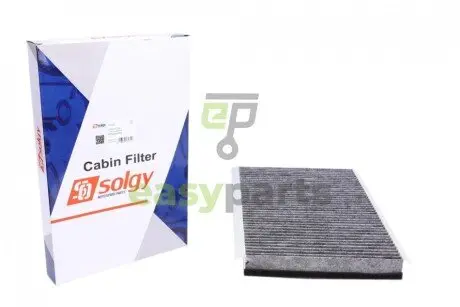 Фільтр салону MB Sprinter/VW Crafter 06- (вугільний) Solgy 104022