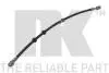 Шланг гальмiвний передній лв/пр 555mm Seat Cordoba/ Ibiza 02-09 Skoda Fabia/ Roomster 00- VW Fox/ Polo 99- NK 854313 (фото 1)