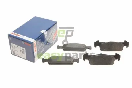 Колодки гальмівні (передні) Dacia Logan II/Sandero II 12-/Renault Logan 11-/Sandero 13/Clio IV 18- BOSCH 0986494697