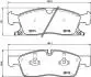 Комплект тормозных колодок, дисковый тормоз BREMBO P37 015 (фото 1)