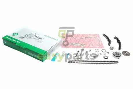 Комплект ланцюга ГРМ VW Golf V/VI 1.4TSI 10/03-, 90/118kw (z=130/18-18/36/36) INA 559 0154 30