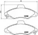 Комплект тормозных колодок, дисковый тормоз BREMBO P24 045 (фото 1)