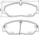 Тормозные колодки дисковые BREMBO P30 090 (фото 1)