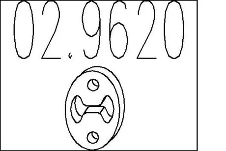 Буфер, глушитель MTS 02.9620