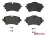 Гальмівні колодки пер. BMW 1/2/X1/X2 13- BREMBO P06 092 (фото 2)