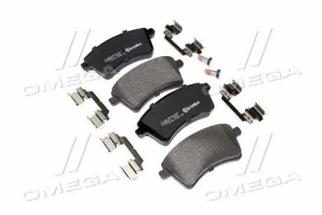 Комплект гальмівних колодок з 4 шт. дисків BREMBO P68 044
