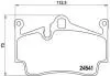 Гальмівні колодки дискові BREMBO P65 028 (фото 1)