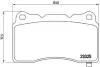 Комплект тормозных колодок, дисковый тормоз BREMBO P59 079 (фото 1)