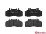 Комплект тормозных колодок, дисковый тормоз BREMBO P50 065 (фото 2)