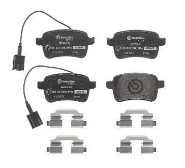 Тормозные колодки дисковые BREMBO P23 133X