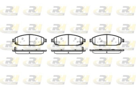 Гальмівні колодки дискові ROADHOUSE 21173.02