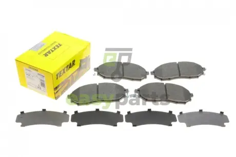 Колодки гальмівні (передні) Nissan Pathfinder 05-/NP300 14-/Infiniti G/Q60/QX50 07- (Sumitomo)(157.3x58.5x17) TEXTAR 2369803