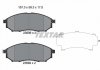 Колодки гальмівні (передні) Nissan Pathfinder 05-/NP300 14-/Infiniti G/Q60/QX50 07- (Sumitomo)(157.3x58.5x17) TEXTAR 2369803 (фото 9)