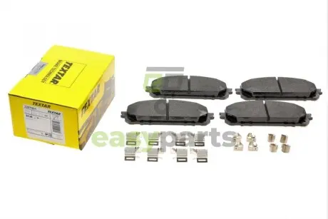 Колодки гальмівні (передні) Jeep Cherokee 13- (Advics) Q+ TEXTAR 2207001