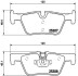 Гальмівні колодки дискові BREMBO P06 071X (фото 2)