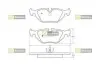 Тормозные колодки дисковые STARLINE BD S381 (фото 1)