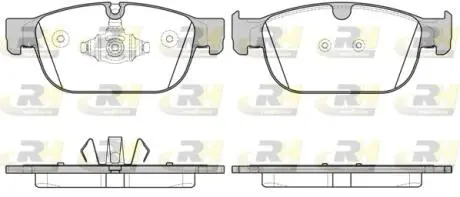 Тормозные колодки дисковые ROADHOUSE 21696.00