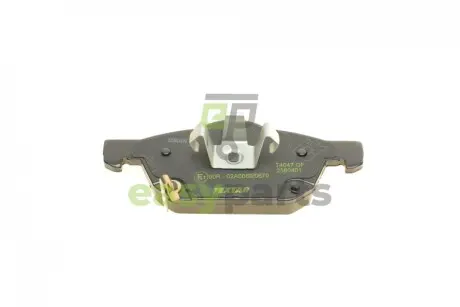 Колодки гальмівні (передні) Honda Civic IX 11-/Civic X 15- (Teves) Q+ TEXTAR 2580401