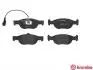 Комплект тормозных колодок, дисковый тормоз BREMBO P23 057 (фото 2)