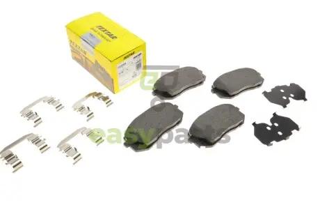 Колодки гальмівні (передні) Hyundai Sonata VI/VII 09-/Tucson 15-/ Kona 17- /Kia Pro Ceed 18-/ Sportage 15- (Mando) Q+ TEXTAR 2520504