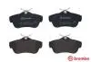 Фото 2 - тормозные колодки дисковые BREMBO P23 189 Тормозные колодки дисковые BREMBO P23 189 (фото 2)