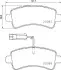 Гальмівні колодки дискові BREMBO P61 130 (фото 1)