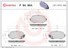 Комплект тормозных колодок, дисковый тормоз BREMBO P54 044 (фото 1)