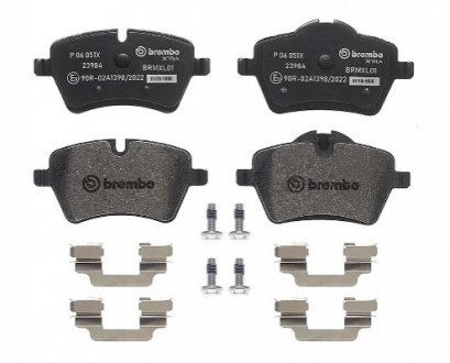 Тормозные колодки дисковые BREMBO P06 051X